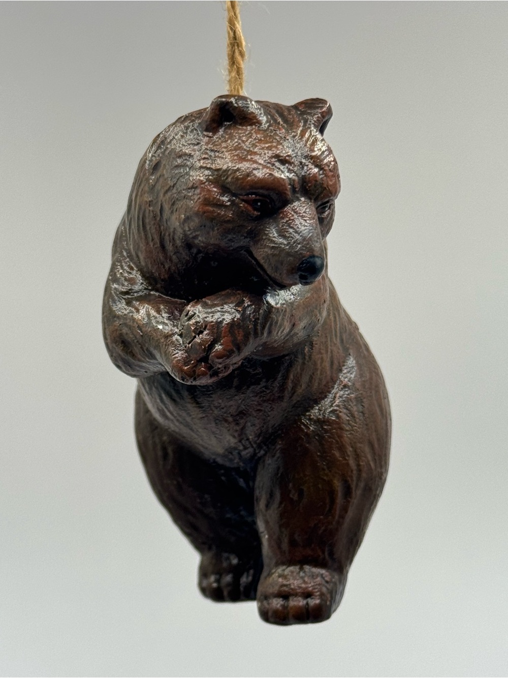 Brown Bear Hanging Ornament - Home Art Accent